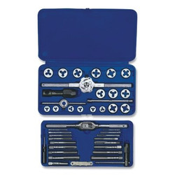 41-Pc Machine Screw/Fractional Tap and Hex Die Set