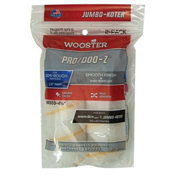 Pro/Doo-Z® Jumbo-Koter® Mini Roller Covers, 2 Pack, 4-1/2 in, 1/2 in Nap Length