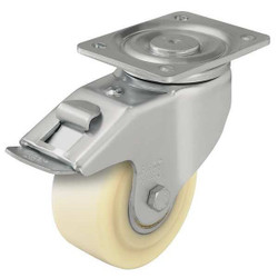 Manufacturer Varies Plate Caster,Swivel,5 1/2"H LH-GSPO 100K-1-FI