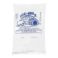 Ice-Brix Cold Packs,6x4x3/4",PK36 IB8BPD