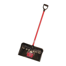 Bully Tools Snow Shovel,Combination,22",Fiberglas 92814