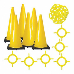 Manufacturer Varies Traffic Cone Kit ,50 ft L,Yellow 93202-6