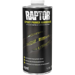 RAPTOR EPOXY PRIMER HARDENER, CLEAR, 1.5 LITERS UP4835