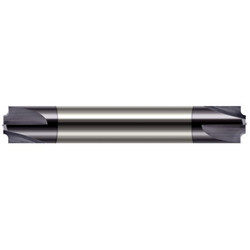Harvey Tool End Mill,Cr,Rd,Flrd,4 Fl,.03"R x.058"PD 67630-C3