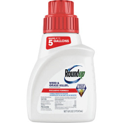 Roundup 16 Oz. Exclusive Formula Concentrate Weed & Grass Killer 5376712