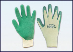 Cotton/Poly Knit Latex Coated Palm Gloves, Large 6638