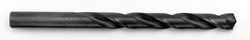 1/4" Heavy Duty Black Oxide Coated High Speed Steel Jobber Length Drill Bit 67516