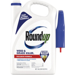 Roundup 1 Gal. Exclusive Formula Trigger Spray Weed & Grass Killer 5375504