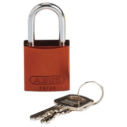 Brady Lockout Padlock,KD,Brown,1-7/16"H 133276