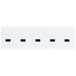 Brady Numbers And Letters,Dash,Black On White 9714-DSH