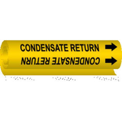 Brady Pipe Mrkr,Condnsate Return,26in H,12in W 5664-II