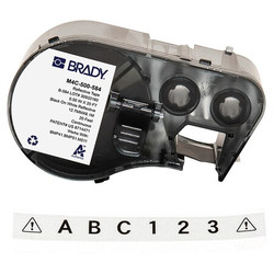 Brady Continuous Label Cartridge,White,Gloss M4C-500-584