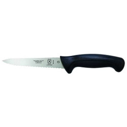 Mercer Cutlery Utility Knife,6 in Blade,Black Handle M23406