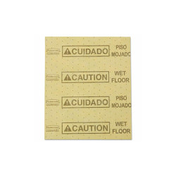 Rubbermaid® Commercial PAD,OVER THE SPILL,LRG FG425200YEL