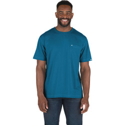 Berne Performance Men's Regular XL Riptide Short Sleeve Pocket T-Shirt