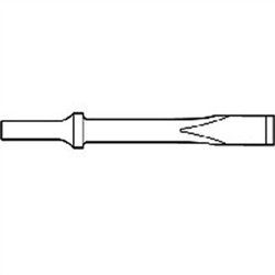 Ajax Tool Works Pneumatic Bit,Rivet Cutter,.498 Shank Tu AJXA962