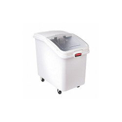 Rubbermaid Commercial Mobile Bulk Storage,600 qt Cap.,29.75" L FG360388WHT