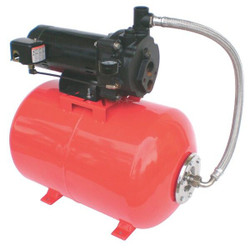 Dayton Well Jet Pump System,1 HP,17.0 gal. tank 5UXL3