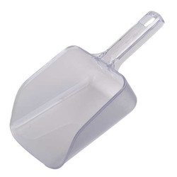 Rubbermaid Commercial Scoop,14 in L,Clear FG288400CLR