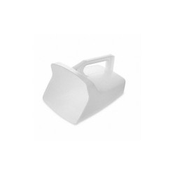 Rubbermaid Commercial Scoop,3.25 in L,White FG288500WHT
