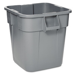 Rubbermaid Commercial Utility Container,28 gal.,Gray FG352600GRAY