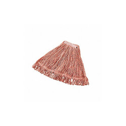 Rubbermaid Commercial Wet Mop,Red,Cotton/Synthetic FGD21306RD00