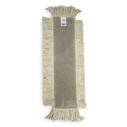 Rubbermaid Commercial Dust Mop,White,Cotton FGL15300WH00