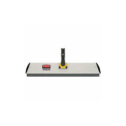 Rubbermaid Commercial Pad Holder W/Squeegee,24 in W,Aluminum FGQ57000YL00
