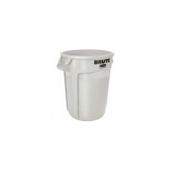 Rubbermaid Brute 2620 Trash Container 20 Gallon - White