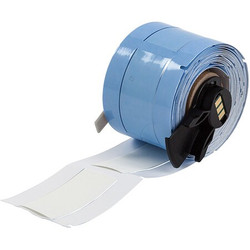 Brady Sleeve,2 in W,41/64 in H,Die-cut M6-375-2-342-WT-R