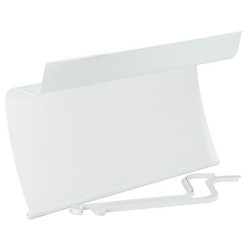 Truebro Basin Guard,36 In,PVC,White 82234