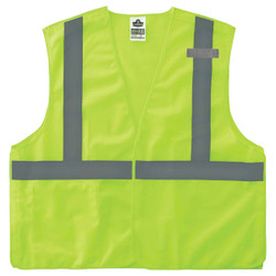 Ergodyne® GloWear® 8215BA Class 2 Solid Mesh Breakaway Vests