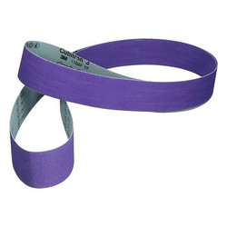 3m Cubitron Sanding Belt,Ceramic,80 Grit 7100350515