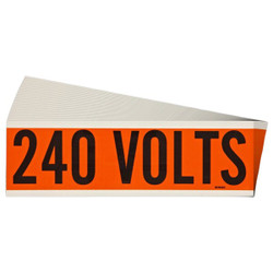 Brady Conduit and Voltage Sign and Labels,PK25 152321