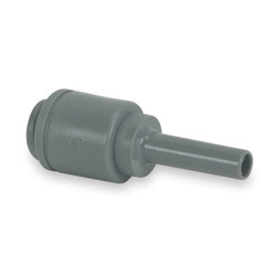 John Guest Reducer,3/8 In. Stem OD,Acetal,PK10 PI061206S-PK10