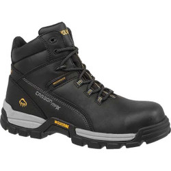 Wolverine 6-Inch Work Boot,XW,10 1/2,Black,PR W10304