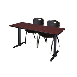Cain Cain,66"x24",Training Table,2 M Chrs MTRCT6624MH47BK