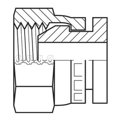 Adaptall Hose Adapter,5/8",BSPP 9033-10