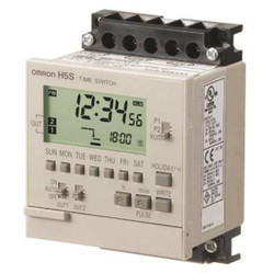 Omron Electronic Timer, Light Gray, Plastic H5S-WFB2