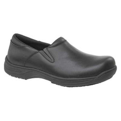 Genuine Grip Loafer Shoe,M,8 1/2,Black,PR 470-8.5M