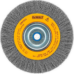 DeWALT HighPerformance Bench Grinder Brush DW4904 6"" Diameter 5/8""-1/2"" Arbor