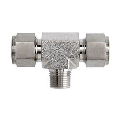 Brennan Industries Instrumentation Fittings,1/4",Plug,SS N2601-08-08-08-SS