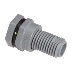 Hayward Flow Control Bulkhead Fitting,EPDM,3 7/8"L,CPVC BFA2010CEL