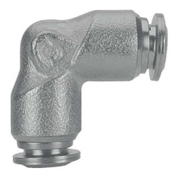 Aignep Usa Elbow Connector,SS,3/8" Tube,250 psi 60130-06