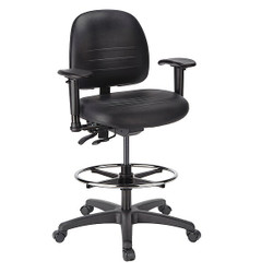 Cramer Intensive Task Chair,50 in H,Black RPMH2-252-2B