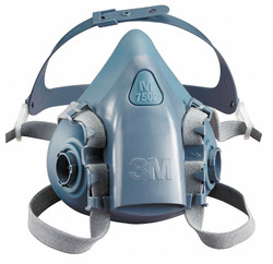 3M 7500 7502 Series Professional Half Facepiece Respirator (Medium)