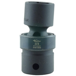 K-Tool International Swivel Impact Socket,6 pt.,1/2"Drve,3/4" KTI-33524