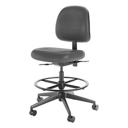 Cramer Intensive Task Chair,50 in H,Black RPMH2-282-2