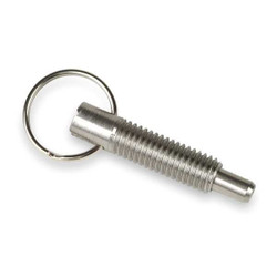 Te-Co Spring Plunger,3/8"-16,Steel,PK2 54415