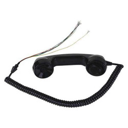 Hubbell Gai-Tronics Handset Kit,Black,Plastic 10113-122